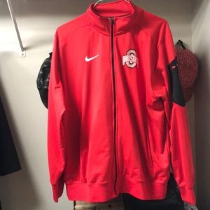 Ohio State Dry Fit Zip Up Jacket